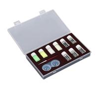 Sefdrert Kit de polvo fluorescente luminoso, fácil de mezclar para relojeros y manecillas de reloj, Como se muestra en la imagen.