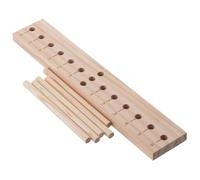 Sefdrert Kit para Hacer Lazos de Madera, Herramienta para Hacer Lazos de Cinta de Extendida para Hacer Hermosos Lazos de Cinta