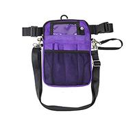 Sefdrert Organizador de cinturón de enfermería, kit de cuidado de tijeras de enfermera, estuche de herramientas, bolsa de hombro para el pecho, color