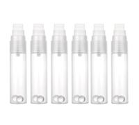 Sefdrert Paquete de 6 Rotuladores de Pintura Rellenables, Marcadores Vacíos Rellenables de Punta para Grafiti, Rotuladores de Pintura Acrílica Transparente Rellenables.
