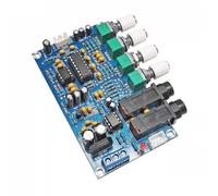 Sefdrert Placa Amplificadora de Micrófono Digital Dual de 12 V CA, PT2399, Placa de Reverberación, Módulo Amplificador de Karaoke, Bricolaje Electrónico.