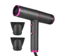 Sefdrert Secador de Pelo Profesional Secador de Pelo IóNico Negativo HotandCold Wind Salon Hair Styler Tool Hair Electric Blow Enchufe de la UE Gris