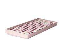 Sefdrert TESTER84 Mechanische Tastatur mit Austauschbarem Schaft, Verkabeltes Single-Mode-Kit Hot-Swap-RGB-Tastatur mit Hintergrundbeleuchtung, RoséGold