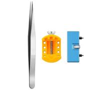 Sefdrert Watchmaker - Kit de herramientas de reparación de relojes, llave inglesa, removedor de cubierta trasera, herramientas de apertura para cambio de batería, herramienta de reparación de relojes,