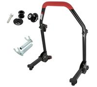 SEFIS M20U - Juego de soporte para motocicleta + bujes prisma M8 para rueda trasera, elevador de moto, soporte de servicio trasero plegable (para BMW S1000RR / R/XR M1000RR / R/XR)