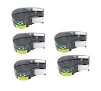 SEFNPOME 5/10 Chip de reemplazo de la Paquete para la Cinta de Cartucho M21-750-427 Compatible con el de Mano M210 M211 M210-LAB(5PC New M21-750-427)