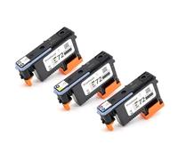 SEFNPOME 72 PrintThead C9380A C9383A C9384A Compatible para DesignJet T610 T620 T770 T790 T795 T1100 T1120 T1200 T1300 T2300(1Set - 3 Pieces)