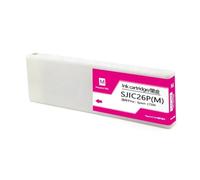 SEFNPOME Cartucho de Tinta Compatible con China SJIC26P para TM C7500 Colorworks C7500 Etiqueta Impresora de 300 ml de Tinta de Pigmento(SJIC26P(M))