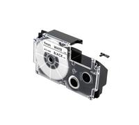 SEFNPOME Cinta de Etiqueta White Black on White XR-9WE 1/5/10pk Funciona con KL-60 KL-100 KL-120 KL-750 KL-1500 Etiqueta de Etiqueta Cinta de Etiqueta Compatible para etiquetar(1PK-Black on White)