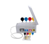 SEFNPOME CISS de 600 ml y 300 ml con Cubierta Compatible con impresoras de Transferencia DTF como DX5 DX7 I3200 I4720 I5113 T3100 T3170 T5100 T2100 T3400 T3470 Modelos