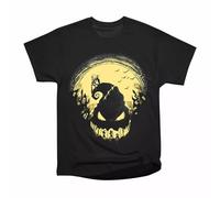 SEFxd22WSA Halloween Nightmare Scary Artwork Unisex T-Shirt Black 3XL