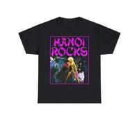 SEFxd22WSA Hanoi Rocks Self Destruction Blues 2 Men's T-Shirt Black M