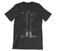 SEFxd22WSA Hockey Stick Patent T-Shirt Black M