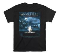 SEFxd22WSA Horror Movie Annabelle Creation T-Shirt Men Women Unisex Black L