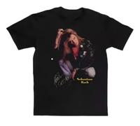 SEFxd22WSA Hot Sebastian Bach Band Member T-Shirt Black Gift Fans Black XXL