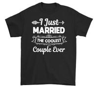SEFxd22WSA I Just Married The Coolest Couple Ever T-Shirt Black XXL