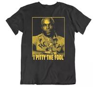SEFxd22WSA I Pity The Fool Mr T Shirt Black S