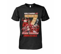SEFxd22WSA Michael Schumacher Signature Unbreakable Unisex T-Shirt, S-3XL Black XXL