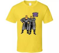 SEFxd22WSA Nasty Boys Retro Tag Team Wrestling T Shirt Yellow L