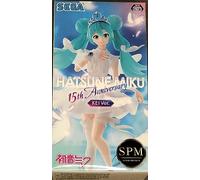 SEGA - Estatua de Hatsune Miku Series SPM - Hatsune Miku 15th Anniversary Kei Ver.