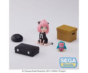Sega estatuilla spy x family pvc anya forger 7 cm