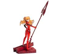 SEGA - Figura de Asuka Shikinami Langley con lanza de Cassius, Evangelion, traje rojo