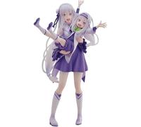 SEGA GOODS Emilia & Childhood Emilia Fig. 24 cm re: Zero Starting Life in Another World 1/7 Scale