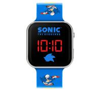 Sega Sonic the Hedgehog Blue LED Watch with Printed Character (Importación USA)