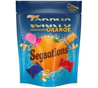Segaciones de chocolate y naranja, 300 g (paquete de 3) Delicioso y sabroso "A symphony of flavors" para todas las ocasiones