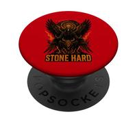 Segador Alado en el Trono ardiente de cráneos PopSockets PopGrip Adhesivo