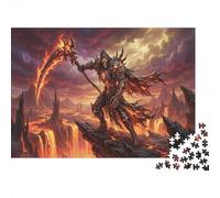 Segador de Lava del Infierno Puzzle 1000 Piezas Adultos Y Niños,Reto,Premium,Cartón,Rompecabezas,14 Años+,Deco Pared,Regalo Ideal,Anti-estrés,Relax,Desafío,Educativo 38x26cm
