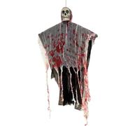 Segadora de volante esqueleto para Halloween, decoración luminosa espeluznante | Esqueleto de Segadoras Volantes De Miedo Brillante Para Césped Y Interior Fiesta Festival Y Esca