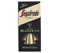 Segafredo Zanetti - 10 Cápsulas compatibles con Nespresso®*, línea de aluminio, café 100% arábica, sabor suave y aromático - 1 estuche de 10 cápsulas
