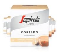 Segafredo Zanetti 96 cápsulas de café cortado compatibles con Dolce Gusto de Nescafé - Espresso macchiato con cremoso Latte (6 cajas de 16 cápsulas cada una)