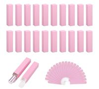 Segbeauty Mini Caja Regalo para Bote Perfume, 20 Piezas 9x2.1x2.1cm Cajas de Regalo Rectangulares Pequeñas, para Botellas Roll on Cristal, Frasco Perfume, Labial (Rosa)