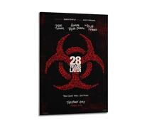 SEGFUGS 28 Years Later (película) 4 pósteres decorativos en lienzo para pared e impresión artística moderna de decoración de dormitorio familiar, 60 x 90 cm