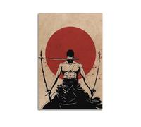 SEGFUGS One Piece Wanted Art Poster91 Póster decorativo de lienzo para pared e impresión artística moderna de decoración de dormitorio familiar, pósteres de 20 x 30 pulgadas (50 x 75 cm)