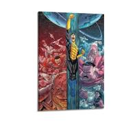 SEGFUGS Póster decorativo de portada de cómic invencible, lienzo para pared e impresión artística moderna para dormitorio familiar, 20 x 30 cm