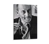 SEGFUGS Póster decorativo del actor Jean Reno para pared e impresión artística moderna para dormitorio familiar, 40 x 60 cm