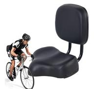 Seggiolino Bici Posteriore per Bambini - Uscino per Portapacchi Della Bici | Sillín De Ancho Ergonómico, Cuero De PU Suave Cojín Accesorios De Ciclismo Absorción De Choques Para Ejercicio