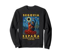 Segovia, España Eclipse Solar Total 2026 Sudadera