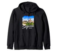 Segovia España Souvenir/Segovia Sudadera con Capucha
