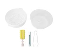 Segrehy Bolsa esterilizadora de biberones Esterilizador a Vapor para microondas Organizador de Almacenamiento portátil Resistente al Calor de Primera Calidad para chupetes Tazas y