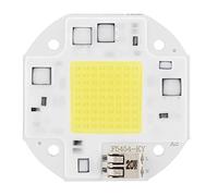 Segrehy Chip de fuente de luz COB de alta eficiencia 6000K 20W 30W 50W AC 100 260V Controlador integrado para farola Luz de proyección Luz de minería Reemplazo de foco Aluminio (20W6000K)