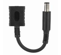 Segrehy Conector Adaptador de Corriente CC, Enchufe Hembra de 4,5 x 3 mm a Macho de 7,4 x 5,0 mm, fácil operación, Transferencia a Corta Distancia, Ligero, Material ABS, para portátiles