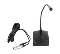 Segrehy Conferencia de Escritorio con Cable de micrófono Profesional con la computadora Patrón de recolección de cardioides de Cuello de micrófono Ajustable para PC Mezclador de Altavoces