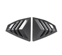 Segrehy Cubierta del obturador del aliciador lateral trasero Tapa de fibra de carbono Impacto Glossy Black Glossy para WRX STI VB 2022 y posteriores 2 Piezas Set