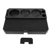 Segrehy Estera de manipulación de café, almohadilla de estación de compactación de café multifuncional desmontable antideslizante de primera calidad para portafiltro de 51 mm, 53 mm, 58