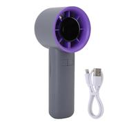 Segrehy Handheld Cooling Fan USB Powered Quiet High Speed Cold Wind Hand Fan Foldable 2000mAh Battery 6W for Travel Outdoor