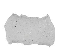 Segrehy Jaula de pájaros de Malla a Prueba de Polvo Cubierta Estrella Luna decoración Jaula Falda Protector Shell Receptor de Semillas para Loro Canario pinzón Jaula Malla de Nailon 14.2 (Blanca)